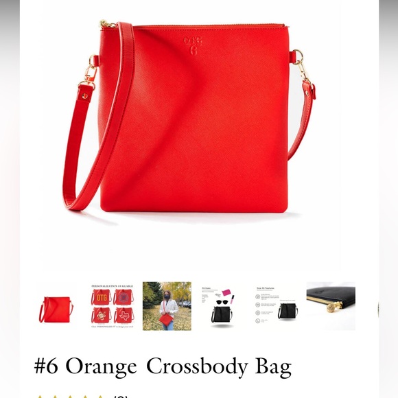 ⭐️🍊NWT🍊⭐️ OTG 24/7 #6 Orange crossbody - Picture 2 of 13